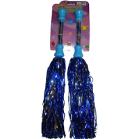 Pom Pom Blue Tinsel