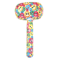 Inflatable Mallet with Smile Print