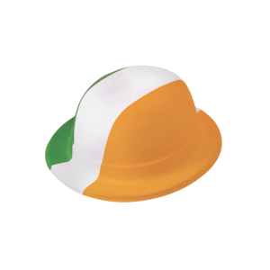 Irish Plastic Bowler Hat