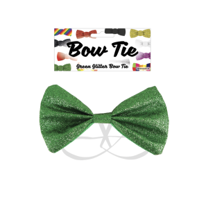 Green Glitter Bow Ties