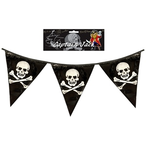Pirate Bunting Flag